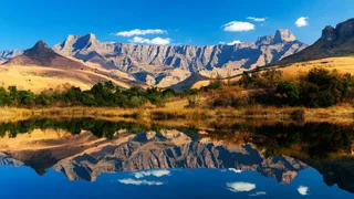 Amphitheatre Backpackers Lodge. Drakensberge.
