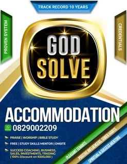 DURBAN HOUSING FOR WORKING ADULTS – SINGLE and SHARED ROOMS AT LOW RATES AT GODSOLVE ROOMS