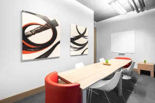 Open plan office space for 10 persons in Regus Eikestad Mall Stellenbosch.