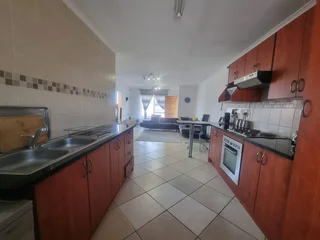 what a lovely spacious flat with a built in braai