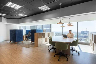 Discover many ways to work your way in Spaces Atrium on 5th Sandton