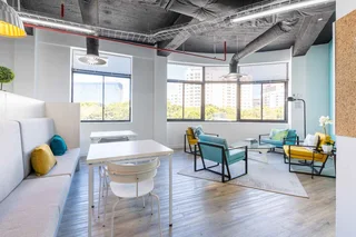Beautifully designed office space for 1 person in Spaces V&amp;A Waterfront