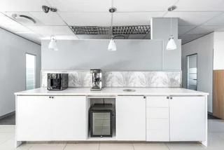 All-inclusive access to professional office space for 4 persons in Regus Illovo, Fricker Road.