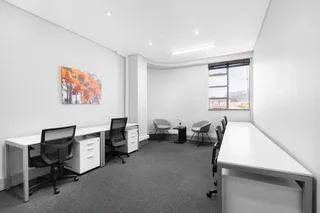Find office space in Regus Eikestad Mall Stellenbosch for 5 persons with everything taken care of.