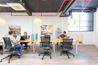 Book a reserved coworking spot in Spaces V&A Waterfront