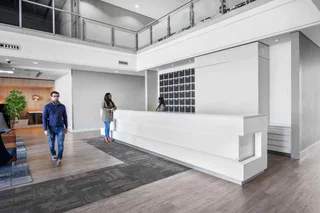 Book open plan office space for businesses of all sizes in Spaces Design Quarter.