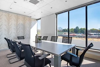 Open plan office space for 10 persons in Regus North West Province