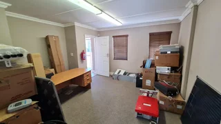 Factory- secure park- power- height- neat offices- exclusive use balcony