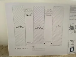 2074m2 Office Floor in the Felix on Strad Street Cape Town