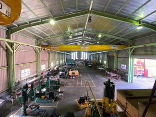 1300m2 Warehouse with 1800m2 Yard and 1100 Amps and Large office, change room and canteen