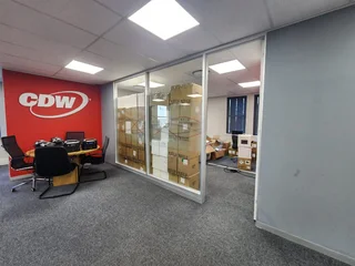 Modern office to rent at Newlands On Main, Claremont.