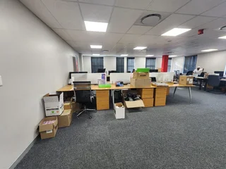 Modern office to rent at Newlands On Main, Claremont.