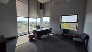 98 Square meter furninshed Commercial unit to let in the Hub of Highveld with Back up power