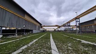 C11 -2,235sqm Factory with Cranes To Let - Roodekop