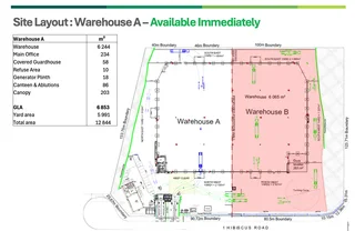 6853m2 Warehouse with 6000m2 Yard Southgate Umbogintwini