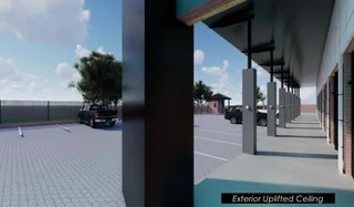 131 Square meter retail spaceto let in Die Hoewes with good exposure and back up power