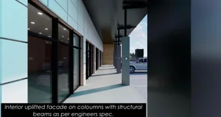 131 Square meter retail spaceto let in Die Hoewes with good exposure and back up power