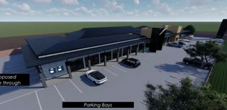 131 Square meter retail spaceto let in Die Hoewes with good exposure and back up power