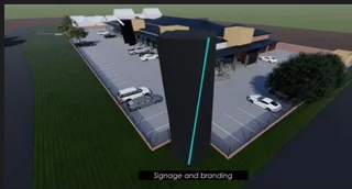 131 Square meter retail spaceto let in Die Hoewes with good exposure and back up power