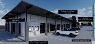 131 Square meter retail spaceto let in Die Hoewes with good exposure and back up power