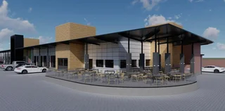 131 Square meter retail spaceto let in Die Hoewes with good exposure and back up power