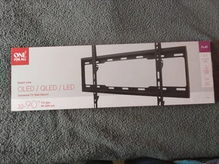 One for all universal TV wall mount.32 inch to 90 inch.New in box.