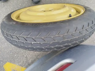 Mitsubishi Lancer spare/emergency/biscuit tyre in excellent condition.