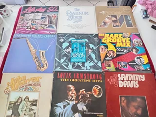 Vinyl LP's. R40 each. Look at photos.