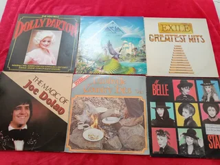 Vinyl LP's. R40 each. Look at photos.