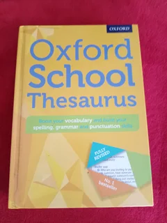 Oxford Thesaurus School Dictionary as good as new.