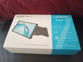 Honor Pad X7 tablet.