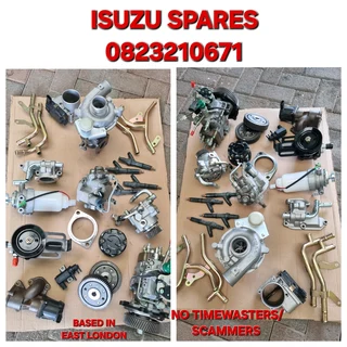Isuzu spares - See pix - injector pump, Injectors,  injector pump gear, etc.