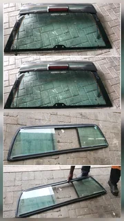 Isuzu Frontier rear glass and quarter glasses