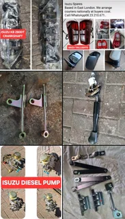 Isuzu KB 250 4ja1 injector pump and other spares