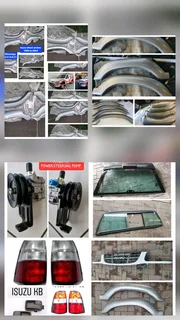 Isuzu KB wheel arches and other spares