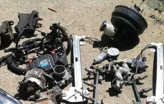 Isuzu KB 320 V6 Engine stripping for spares