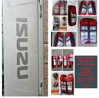 Isuzu towbar, tailgates, taillights and other spares