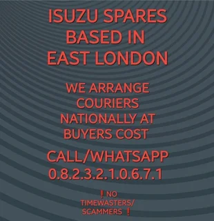 Isuzu tailgates, taillights and other spares