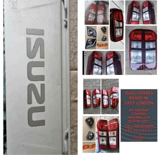 Isuzu tailgates, taillights and other spares