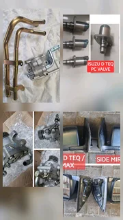 Isuzu towbar /tailgates/canopy/taillights