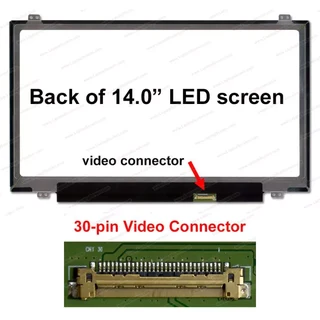 14.0 inch LED Slim 30 pin laptop screen