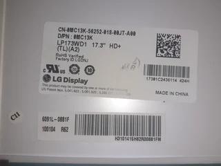 17.3 Normal Standard HD&#43; 1600 x 900 LED Laptop Screen