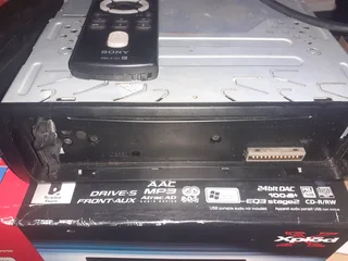 Please Read Retail Box Sony Xplode GT50 Head Unit with Ipod Ctrl and USB with Faulty Clip-Off Face