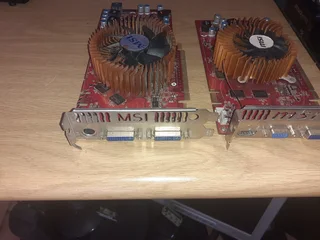 Read Ad Before 4 X PC Graphics Cards Sold All Together as a JobLot
