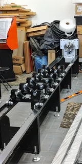 CNC Pipe notching complete ready to cut 6 meter by 280mm OD . Cut Pipe 10mm thick  220v Plasma 45A