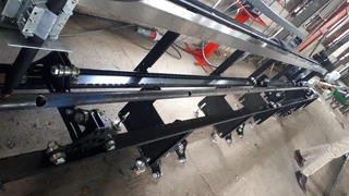 CNC Pipe notching complete ready to cut 6 meter by 280mm OD . Cut Pipe 10mm thick  220v Plasma 45A