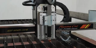 CNC Plasma cutter , THC with  120mm OD Pipe cutter included , cut area 1.5x3m for metal plate.