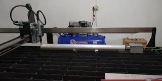 CNC Plasma with torch height control (THC) and initial height sensing (IHS). Pipe cutter included.