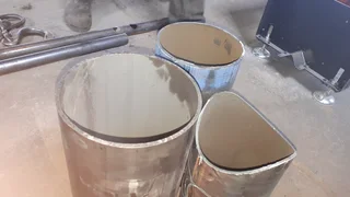 CNC Plasma Pipe Cutter for conveyor rollers and fire hydrants etc.