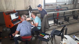 CNC Plasma Pipe Cutter for conveyor rollers and fire hydrants etc.